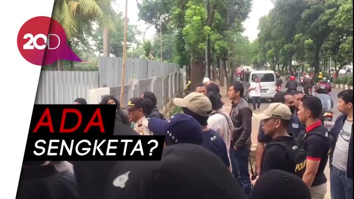 Gedung Eks TPI di TMII Dijaga Ketat Polisi Bersenjata