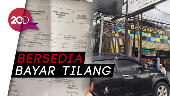 Diderek Dishub, Emak-emak Pengemudi Bayar Denda