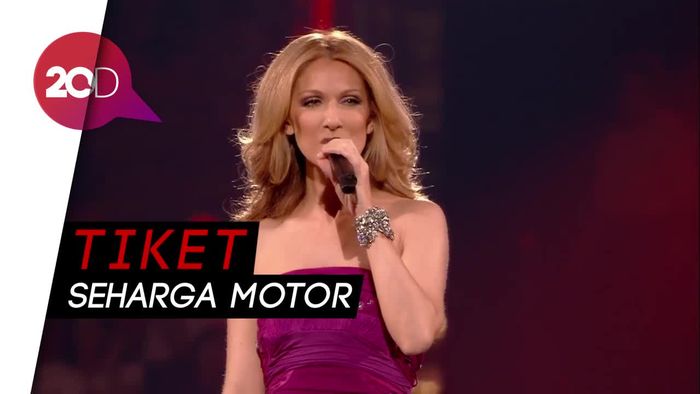 Harga Termahal Tiket Celine Dion Bukan Rp 12,5 Juta melainkan Rp 25 Juta