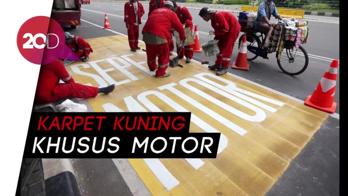 Dishub DKI Berupaya Tertibkan Pemotor di Jalan Thamrin