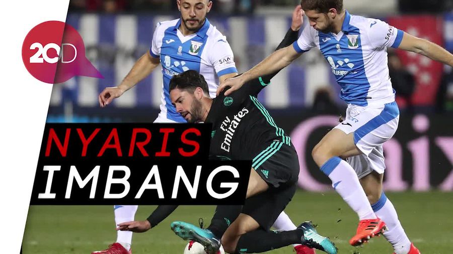 Nyaris Imbang! Asensio Bawa Madrid Unggul di Menit Akhir