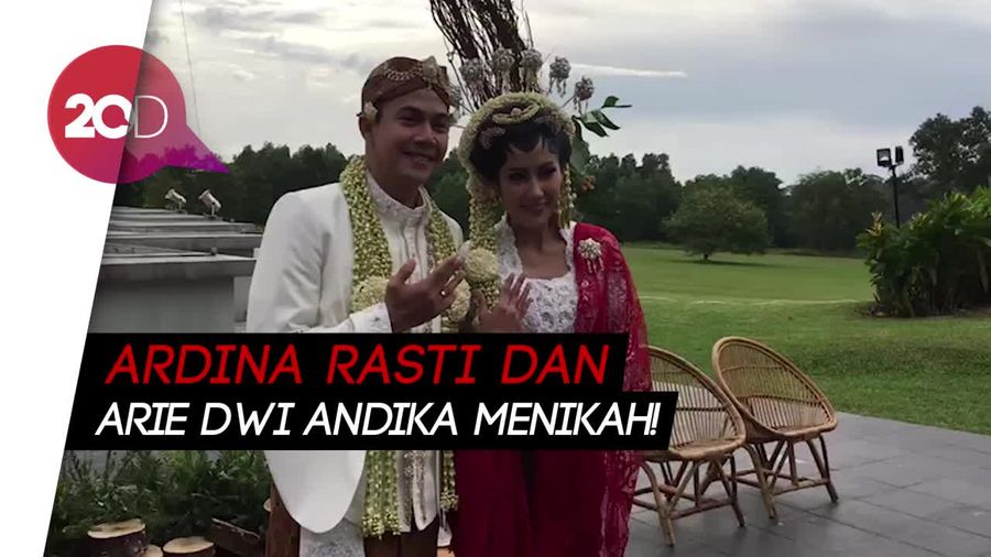 Sah! Ardina Rasti dan Arie Dwi Andika Jadi Suami Istri