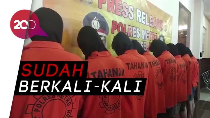 Polisi Bekuk 4 Begal di Permata Hijau