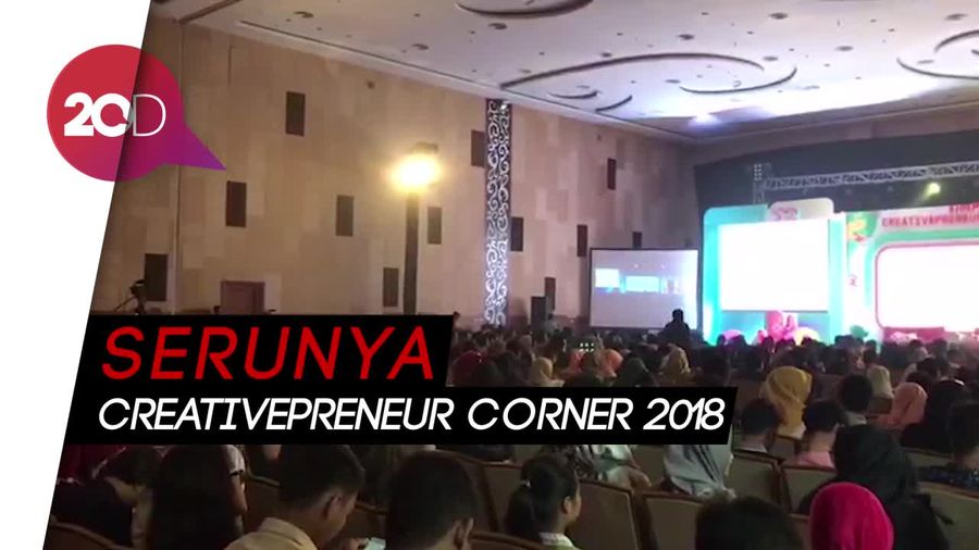 Raditya Dika Ramaikan Creativepreneur Corner 2018 di Jogja