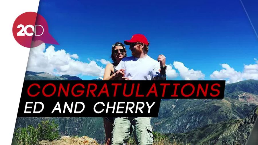 Selamat! Ed Sheeran Tunangan dengan Cherry Seaborn