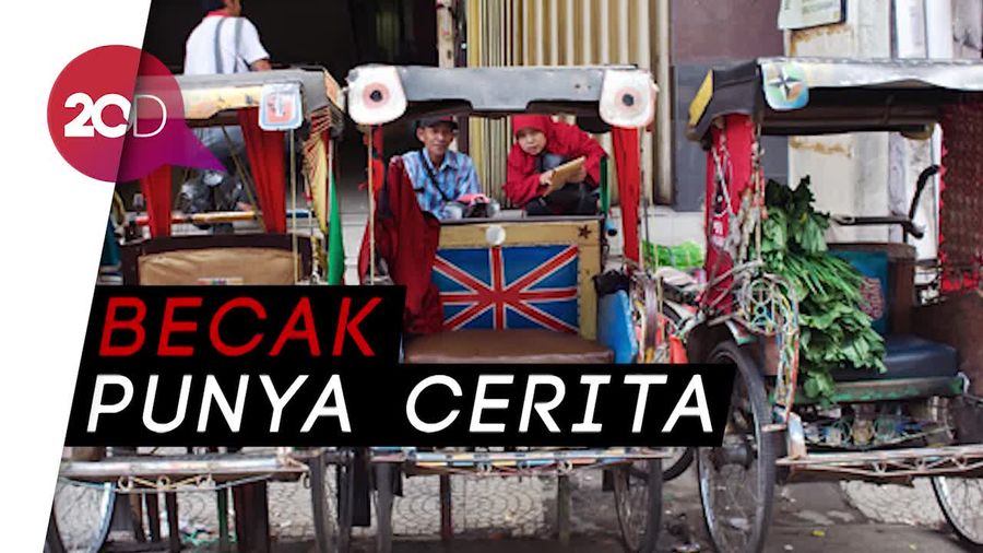 Aneka Rupa Becak di Indonesia