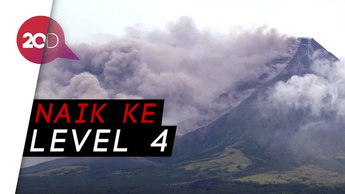 Erupsi Lagi, Status Bahaya Gunung Mayon Dinaikkan