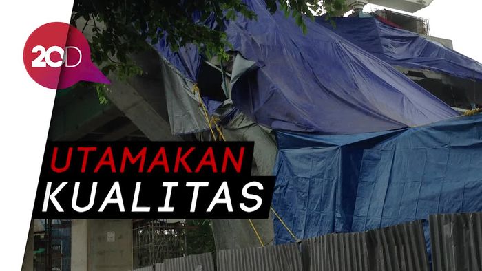 DPRD DKI Sentil Pemprov DKI soal Robohnya Konstruksi LRT