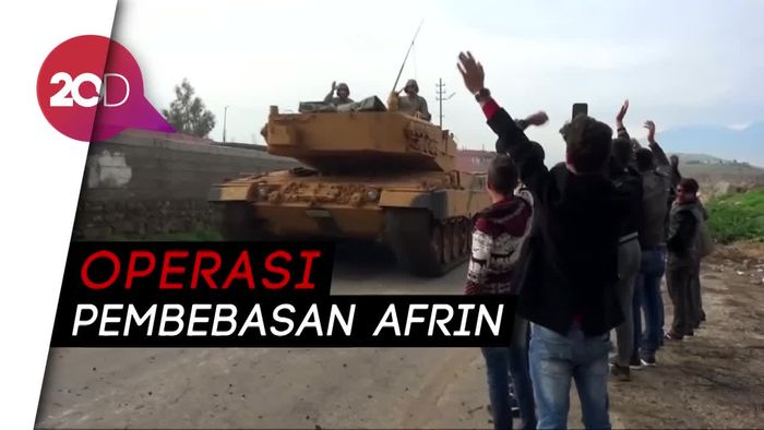 Konvoi Militer Turki Masuki Wilayah Suriah