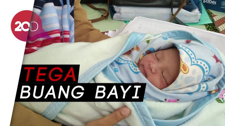 Geger Penemuan Bayi di Tempat Sampah