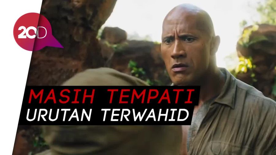 Jumanji: Welcome to the Jungle Tak Terkalahkan dari Puncak Box Office