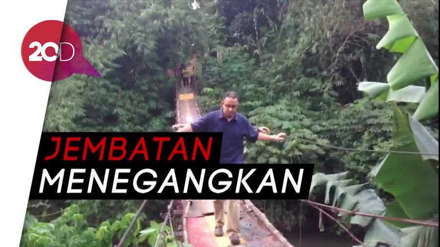 Mirip? Ini Perbandingan Jembatan Jagakarsa-Indiana Jones