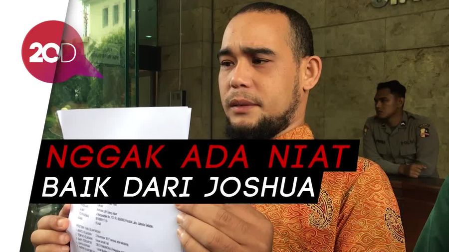 Joshua Suherman Tak Mau Minta Maaf?