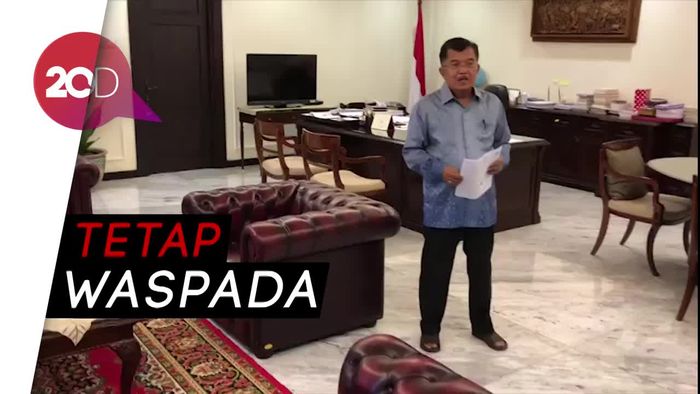 Reaksi Wapres JK Saat Gempa Terjadi