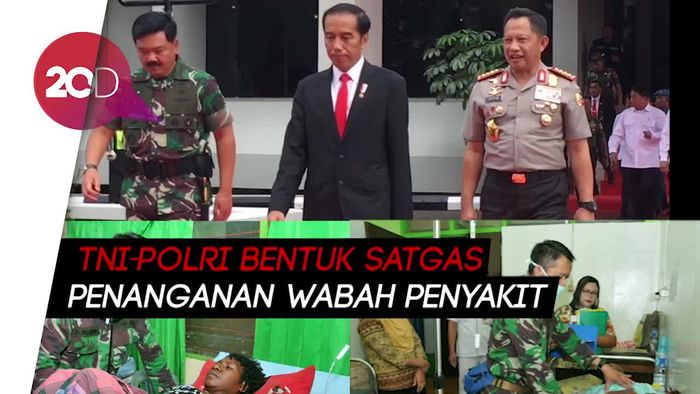 Campak dan Gizi Buruk Landa Papua, TNI-Polri Diminta Turun Tangan