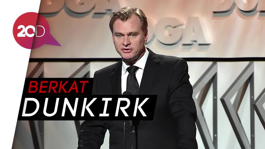 Pertama Kali! Christopher Nolan Jadi Nomine Sutradara Terbaik Oscar