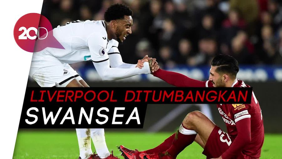 Swansea Patahkan Rekor Liverpool