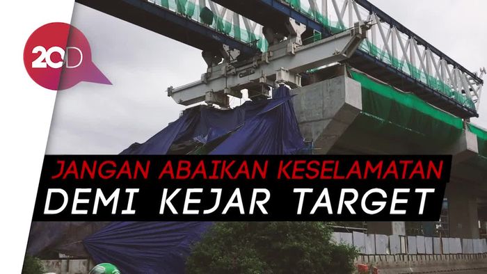 Walau Proyek LRT Dikejar Apapun, Keselamatan Tetap Utama!