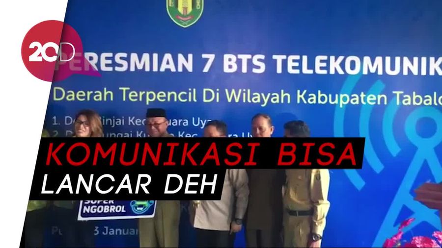 Hore! 7 Desa di Perbatasan Kalsel Ini Tak Lagi Terisolasi