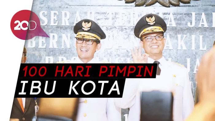 100 Hari Kinerja Anies-Sandi Menurut Warga Jakarta