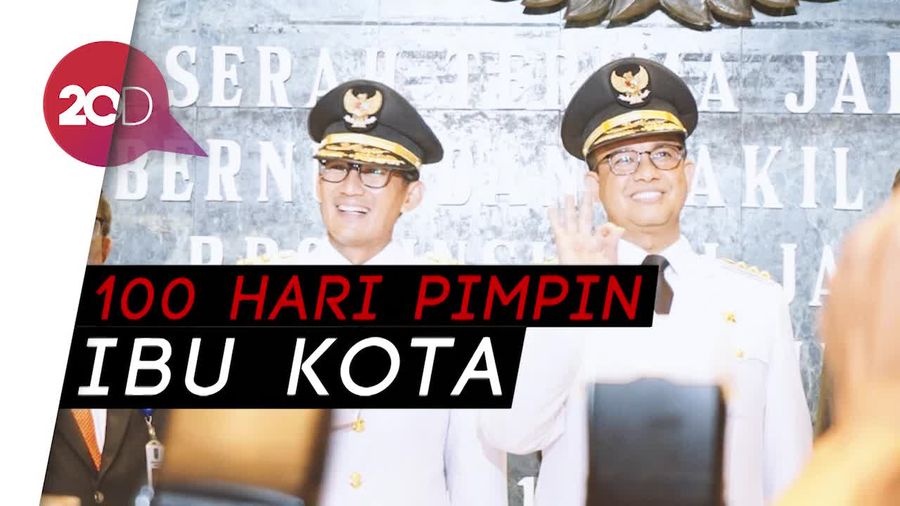 100 Hari Kinerja Anies-Sandi Menurut Warga Jakarta