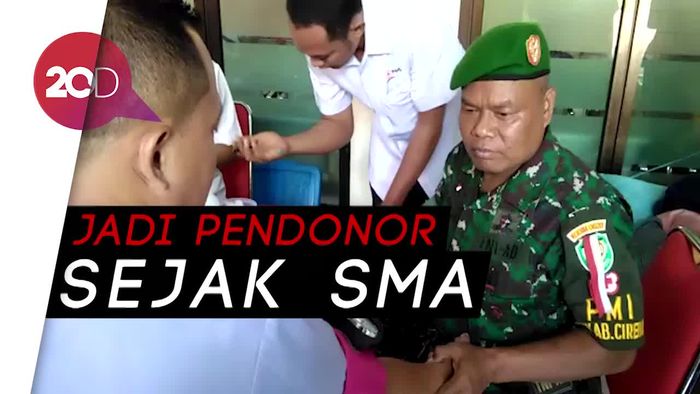 Kisah Sertu Sanija, Pelopor dan Inisiator Ribuan Pendonor Darah 