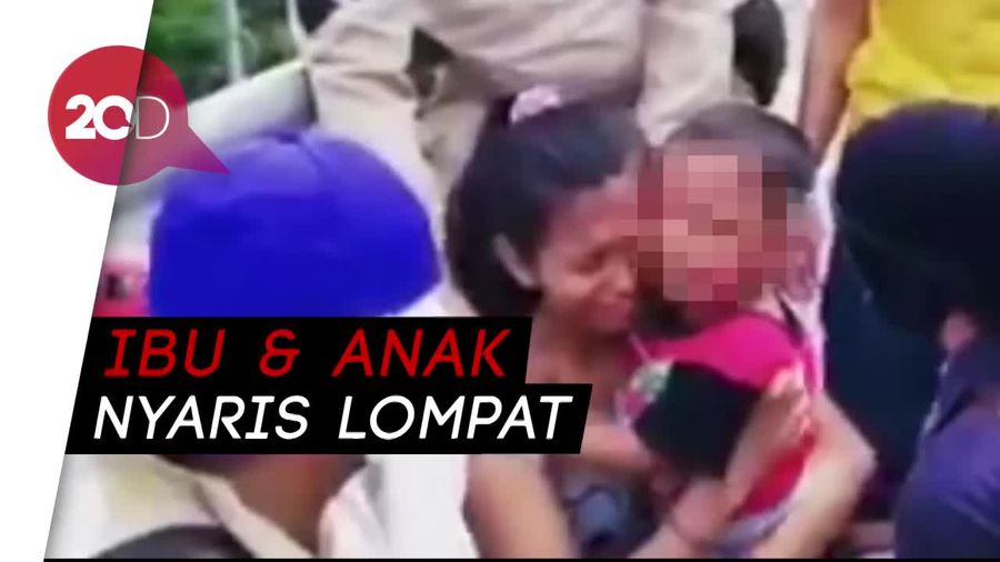 Tim Rajawali Gagalkan Aksi Bunuh Diri di Flyover Pasar Rebo
