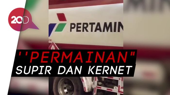 Duh.. Ada Pencurian Pasokan BBM dari Truk Pertamina 
