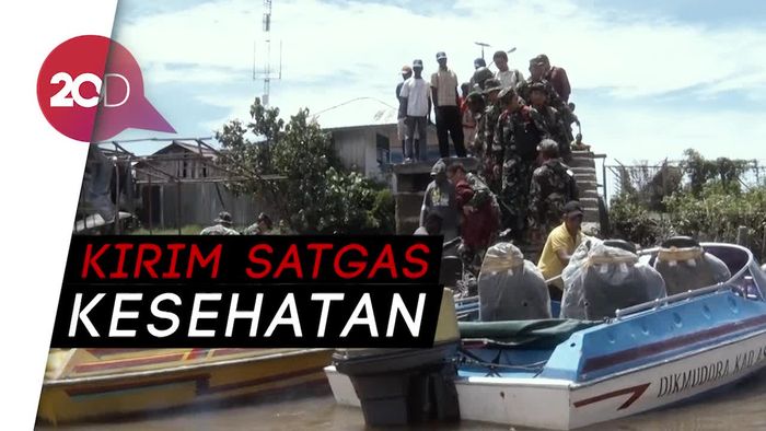 Melihat TNI Terjun Bantu Suku Asmat