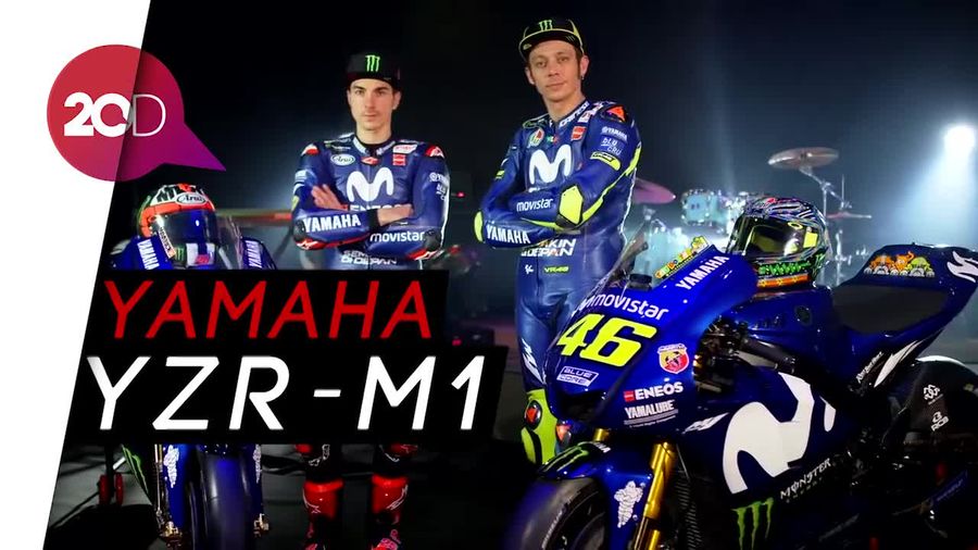 Gaya Rocker Rossi dan Vinales Pamer Tunggangan Baru