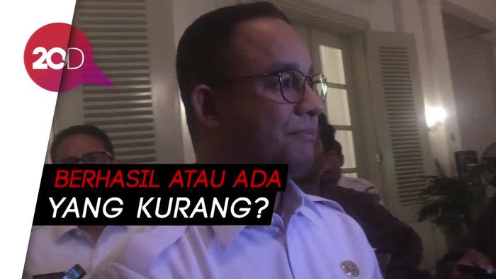 Anies Jelaskan Capaian Kerja 100 Hari dan Arah Kebijakannya
