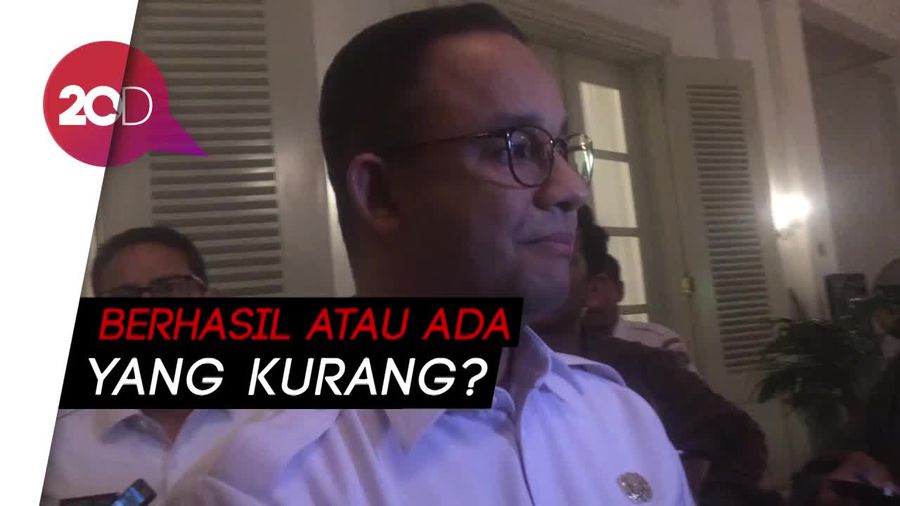 Anies Jelaskan Capaian Kerja 100 Hari dan Arah Kebijakannya