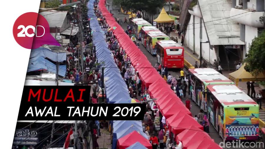 Blok G Pasar Tanah Abang akan Direvitalisasi