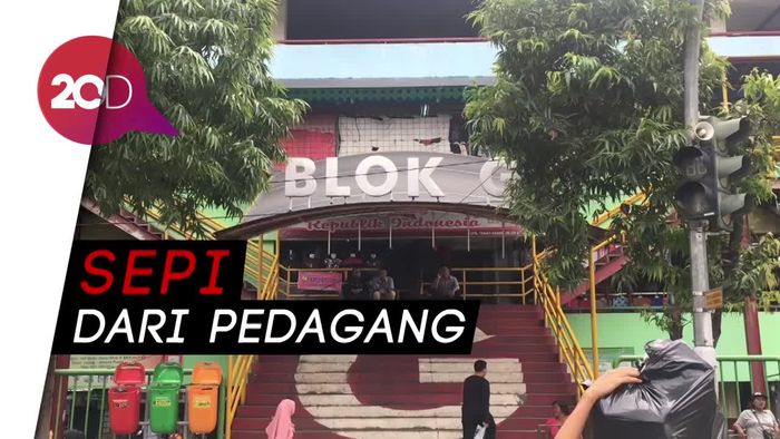 Mau Direvitalisasi, Ini Kondisi Blok G Tanah Abang