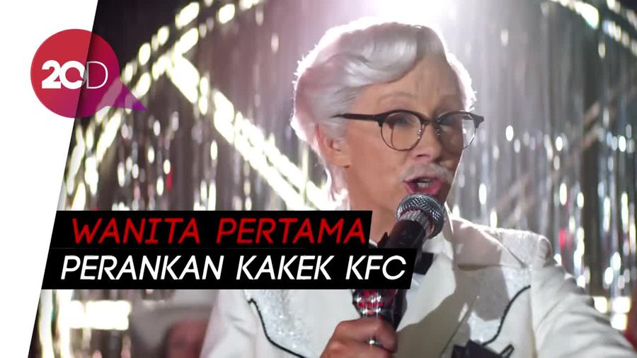 KFC Ajak Reba McEntire Jadi Colonel Sanders di Iklan Terbarunya