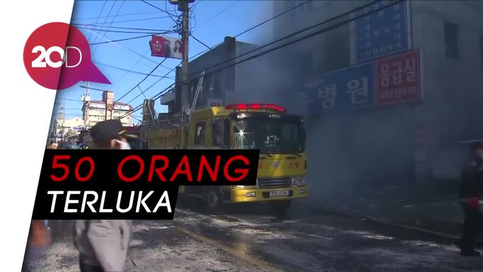 Ngeri! Kebakaran Rumah Sakit Korsel Tewaskan 33 Orang