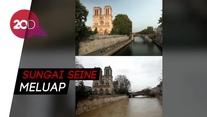 Wajah Paris Sebelum dan Sesudah Terendam