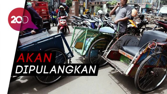 Jakarta Tolak Impor Becak