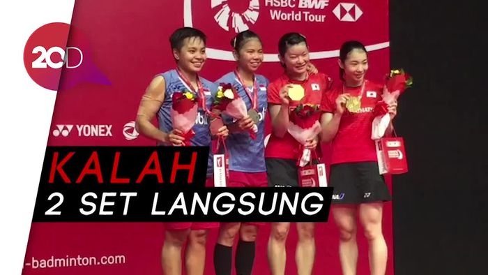 Greysia/Apriyani Kalah atas Pasangan Jepang