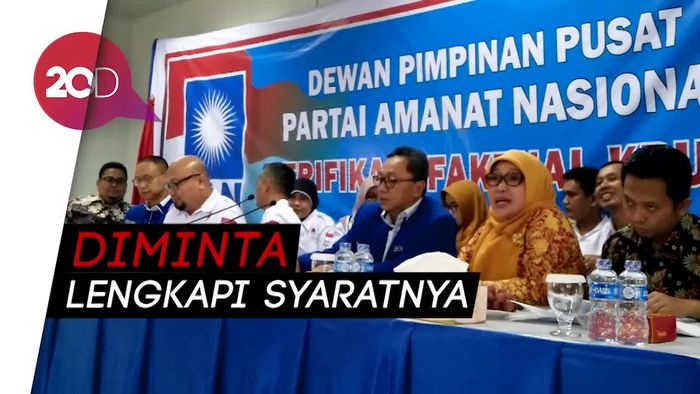 Verifikasi PAN Tersandung Bendum dan Perempuan