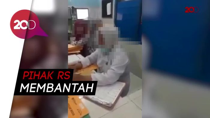 Heboh Video Keluarga Pasien Murka dan Tuding Perawat Suntik Mayat