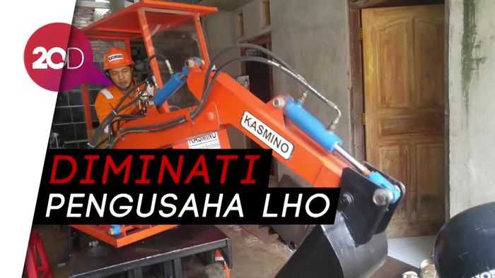 Kasmino, Ekskavator Mini Buatan Anak Negeri