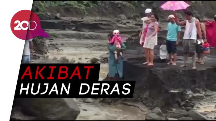 Gunung Mayon Filipina Keluarkan Lahar Dingin