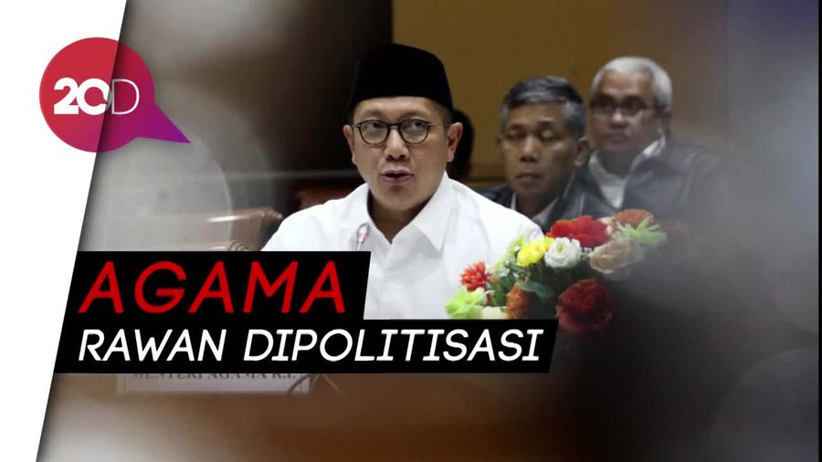 Masuki Tahun Politik, Menag: Agama Bisa Jadi Faktor Potensi Konflik