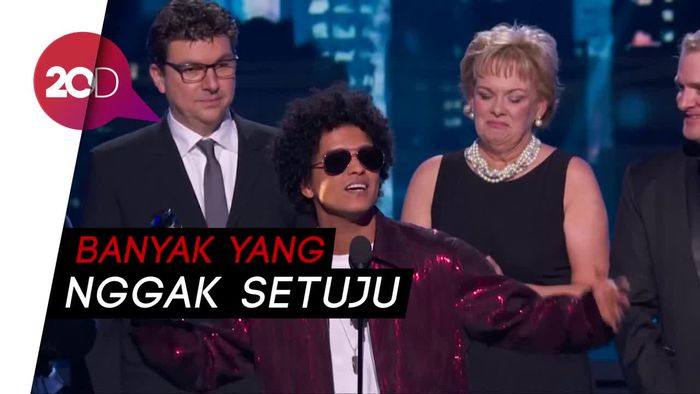 Kemenangan Bruno Mars di Grammy 2018 Tuai Kontroversi