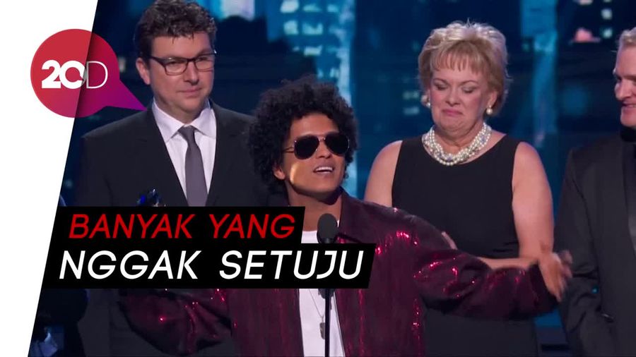 Kemenangan Bruno Mars di Grammy 2018 Tuai Kontroversi