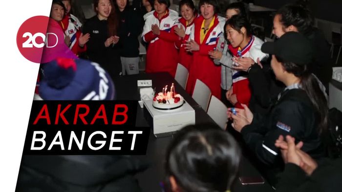 Akrabnya Pemain Hoki Korsel Rayakan Ultah Rekan Setim dari Korut