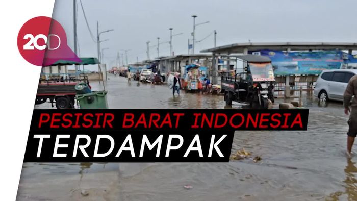 BMKG Ingatkan Pasang Maksimum Selama Super Blue Blood Moon