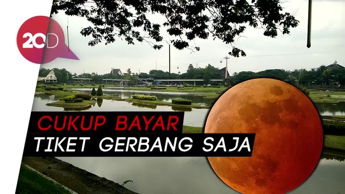 Gratis! Nonton Super Blue Blood Moon di Museum Iptek TMII