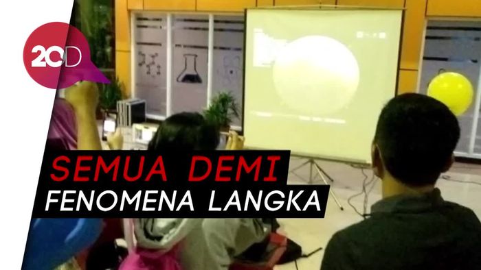 Mau Lihat Gerhana dari TMII, Begini Antrean yang Harus Dilalui